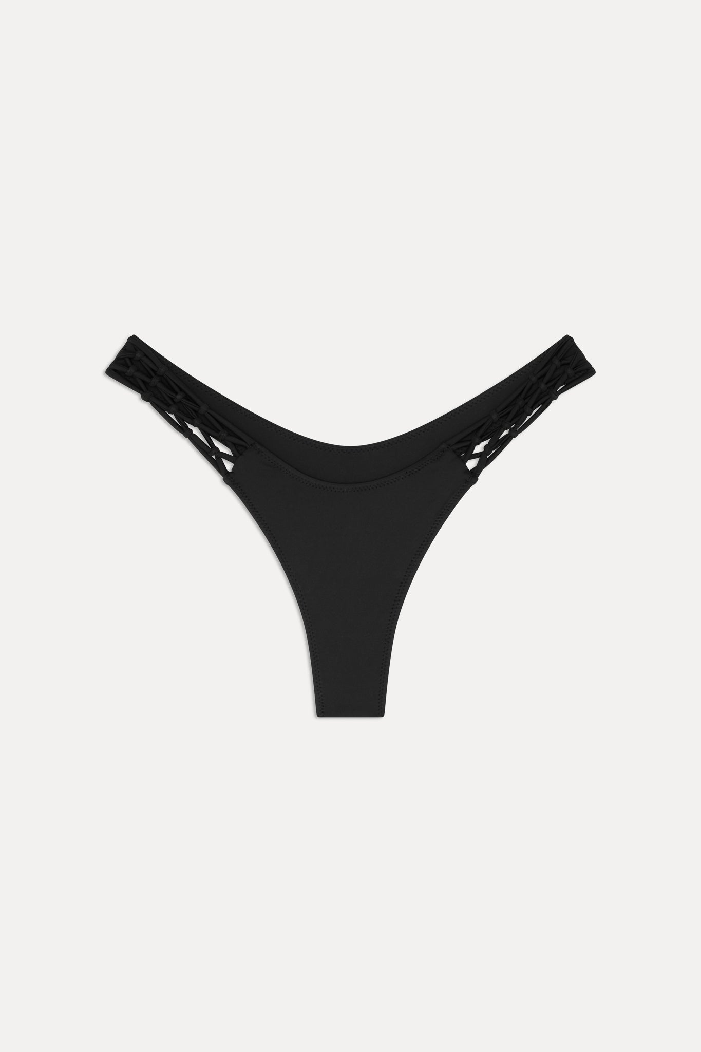 x JENNIE Encore Micro Bikini Bottom  Black