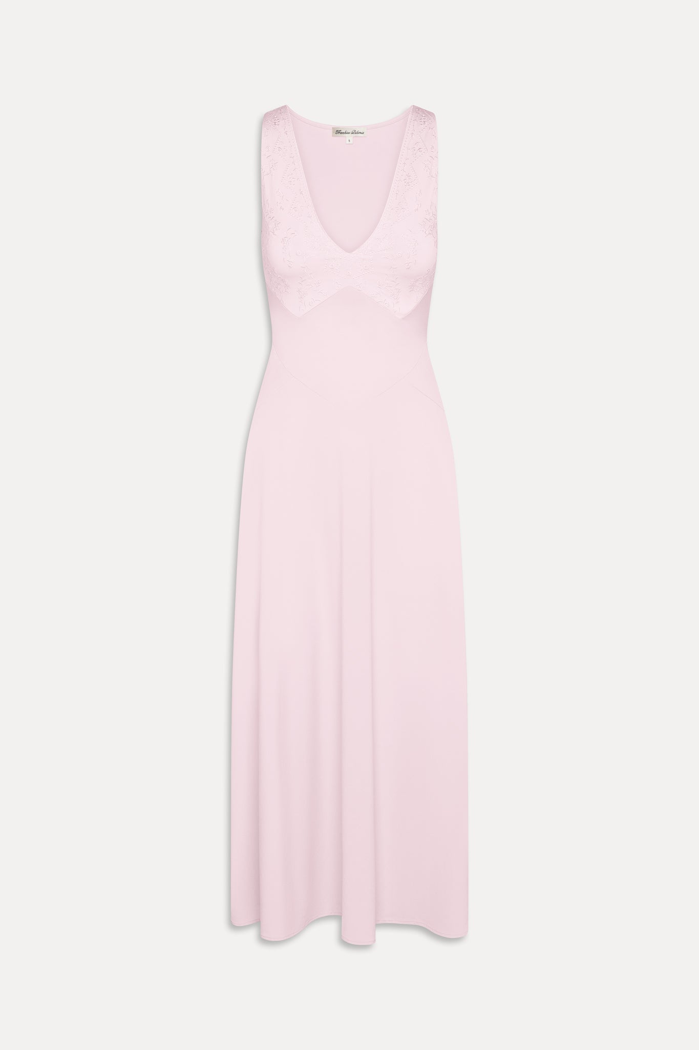 Frankies Bikinis - Eva Embroidered Maxi Dress