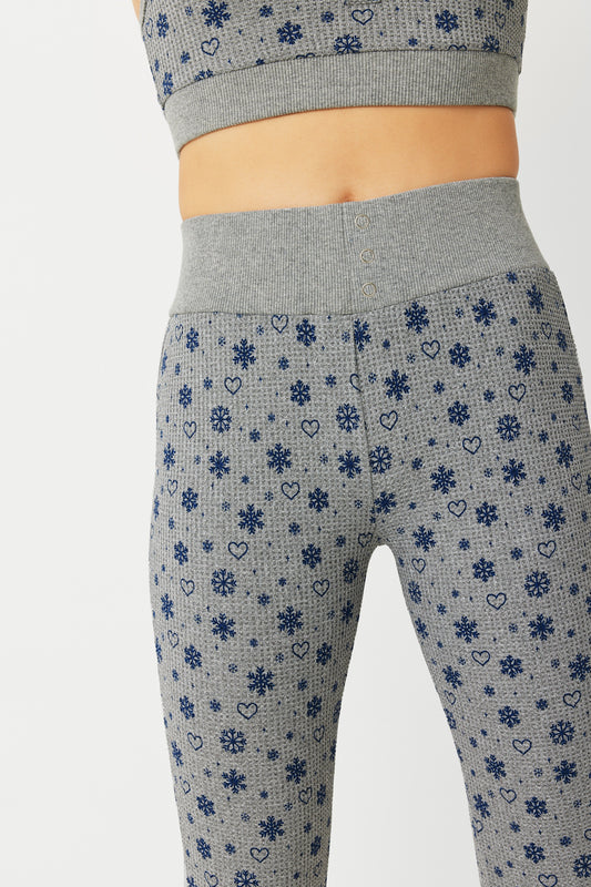 Product--Noelle Waffle Legging - Apres Ski