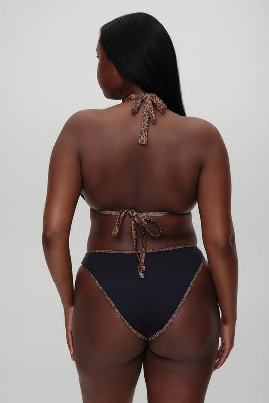 Product--BELLA HADID Mackenzie Cheeky String Bikini Bottom Strawberry Polka Dot