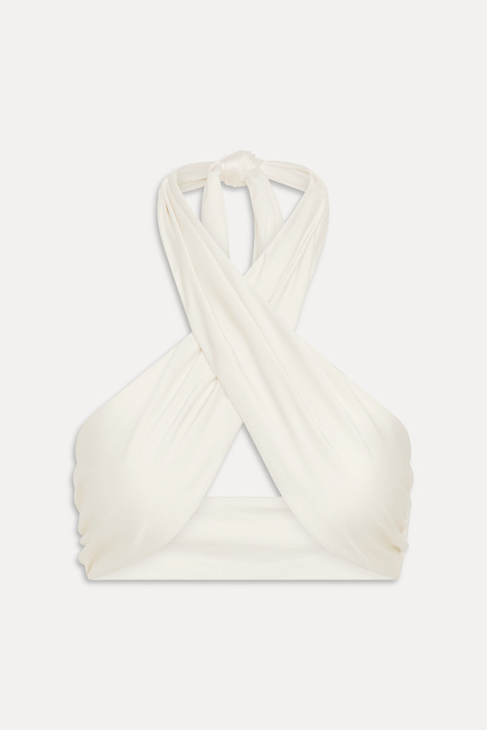 x Paige Lorenze Forever Wrap Satin Top  I Do