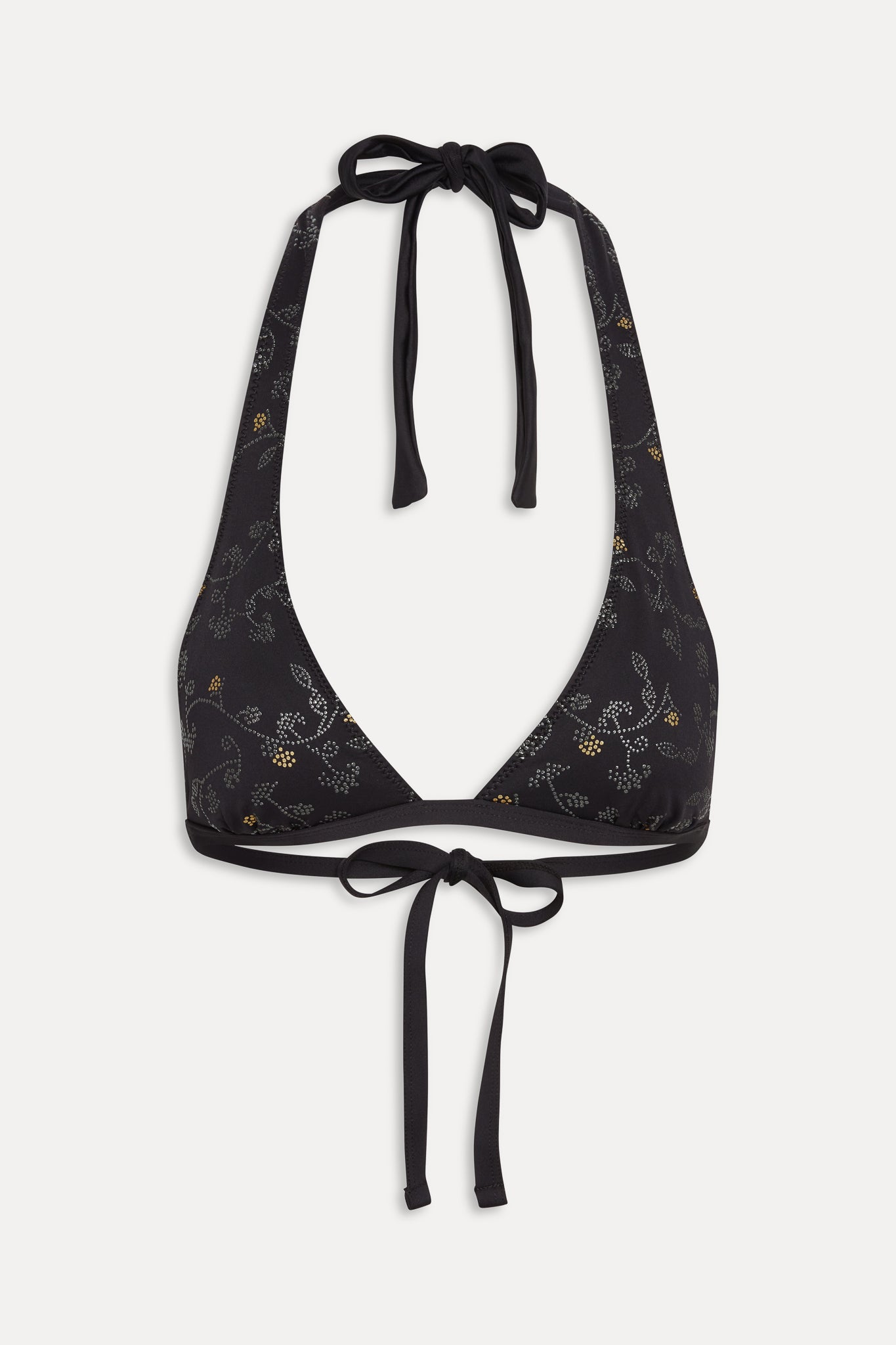 Frank Halter Bikini Top  Lunar Garden