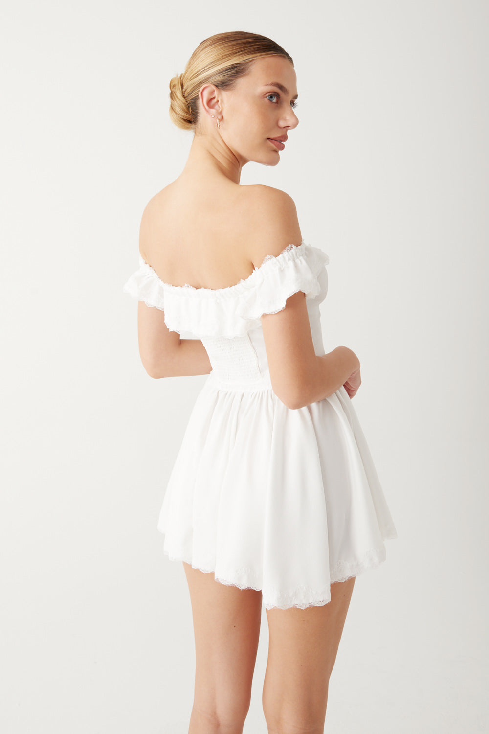 Charli Mini Dress - White