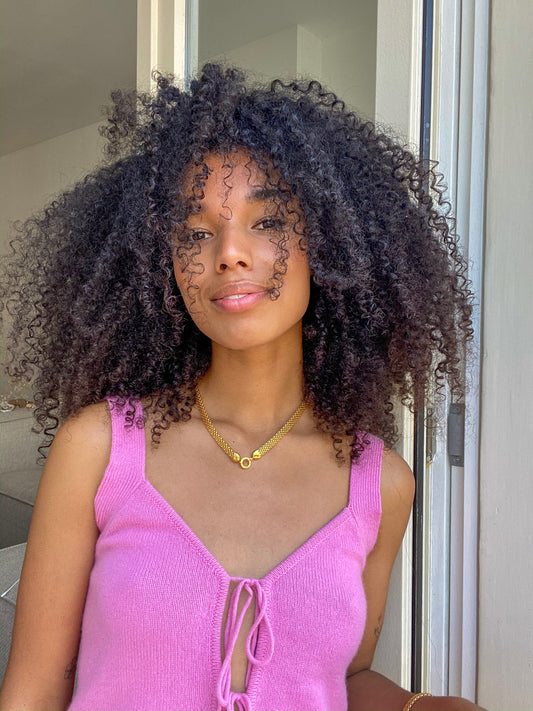 Amaka Hamelijnck Edit Rose Cashmere Set by Frankies Bikinis 