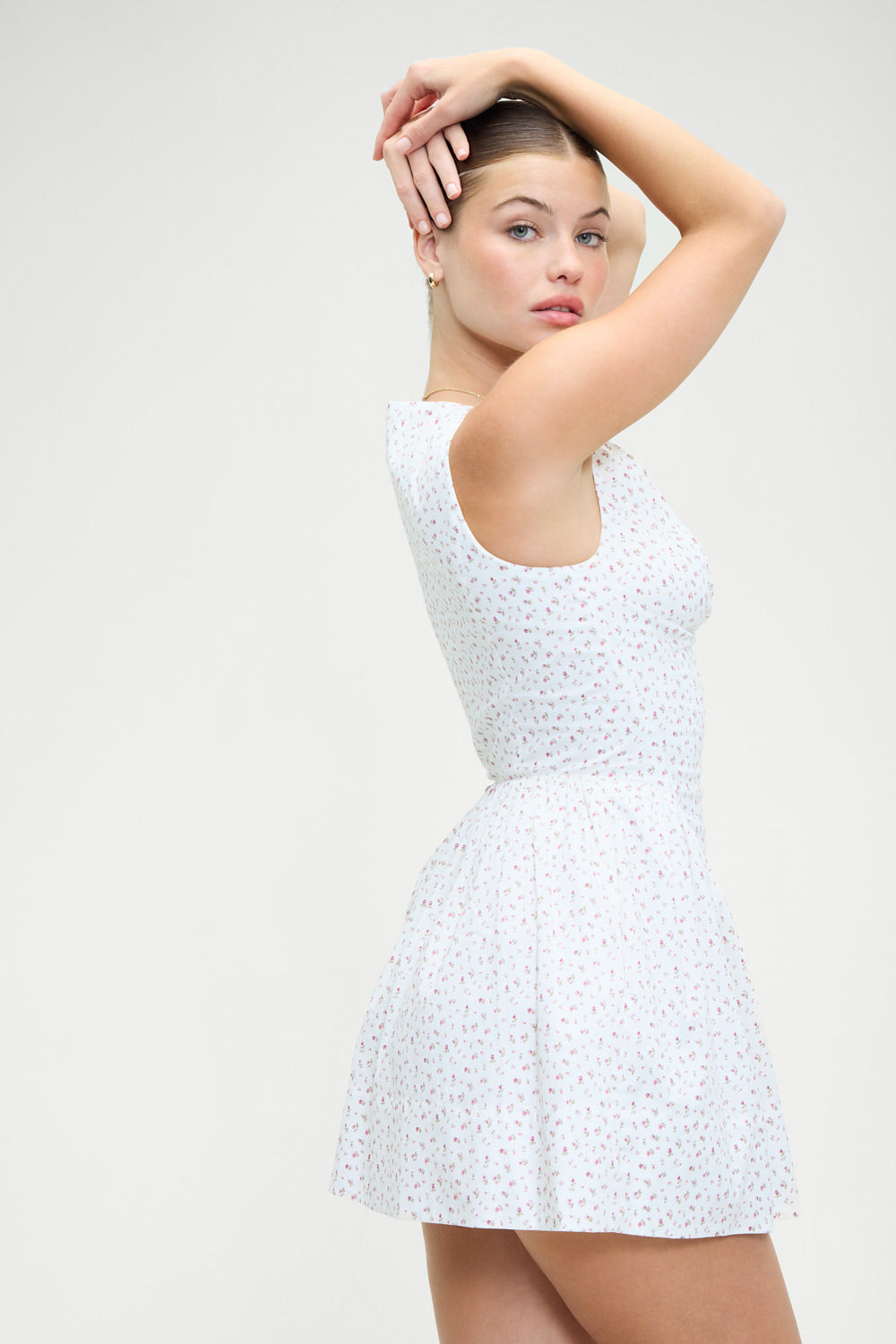 Charlotte Floral Corset Mini Dress - Tea Party Charlotte Floral Corset Mini Dress - Tea Party
