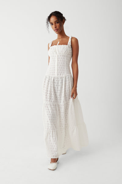 Christabelle Eyelet Maxi Dress