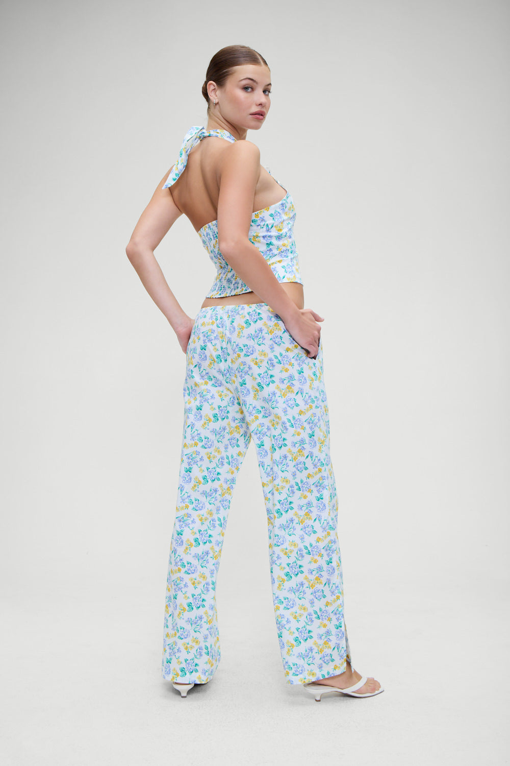 Daisy Low Rise Pant  Coastal Floral