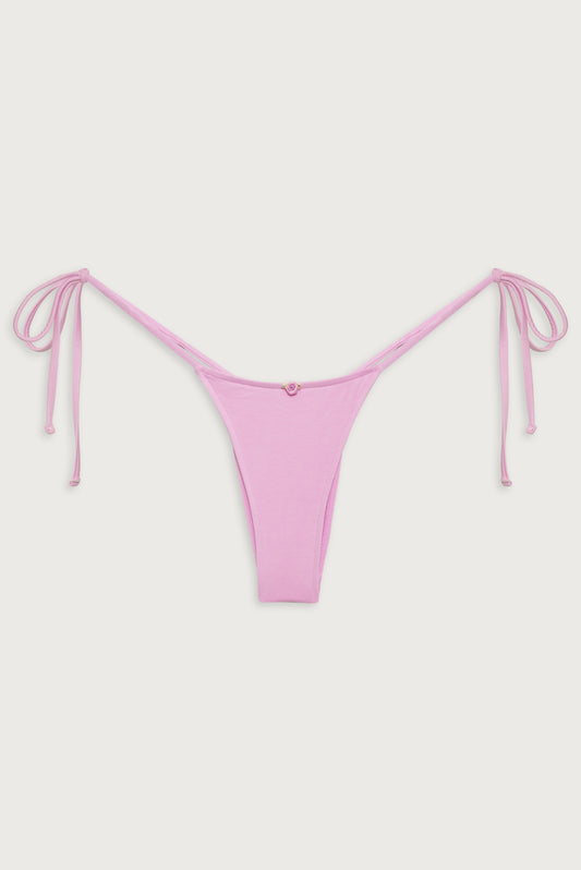 Divine Tie Side Skimpy Bikini Bottom French Rose by Frankies Bikinis 