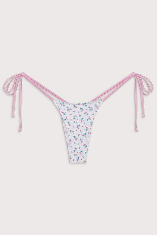 Divine Tie Side Skimpy Bikini Bottom Sweet Meadow by Frankies Bikinis 