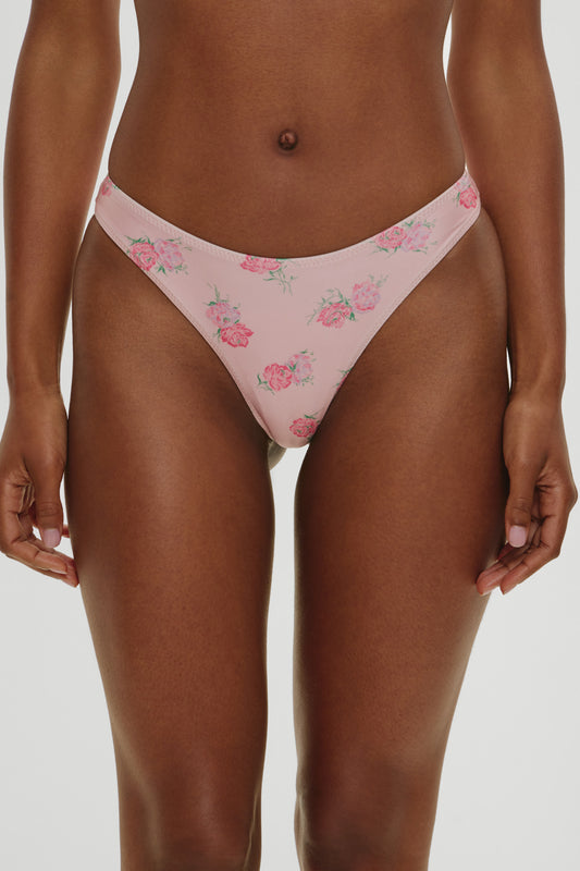 Product-Hover--Dove Bikini Bottom - Fresh Rose