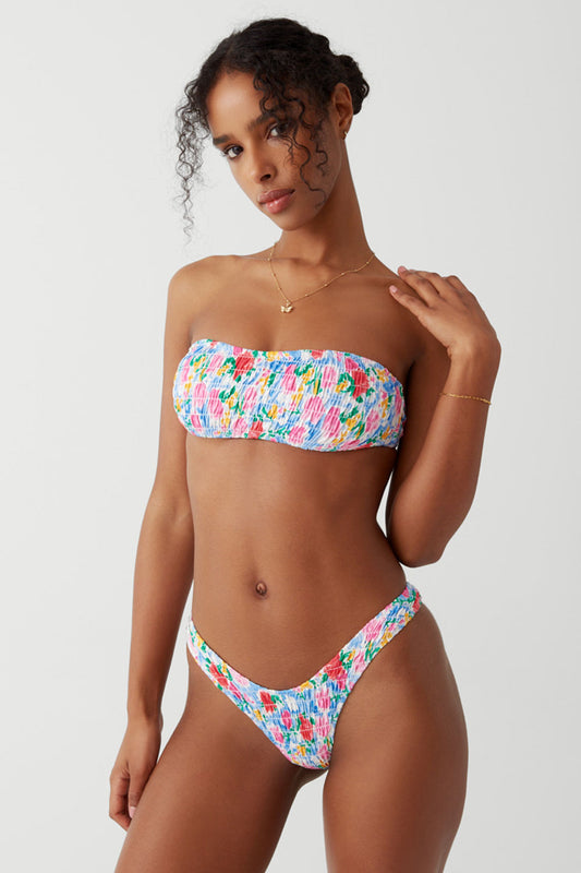 Product-Hover--Full Moon Micro Bikini Bottom - Painted Petals