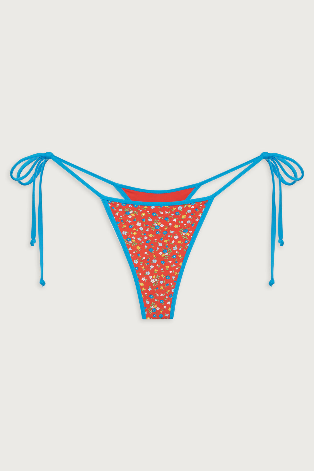 Hazel Floral Skimpy Bikini Bottom - Seaside Farm