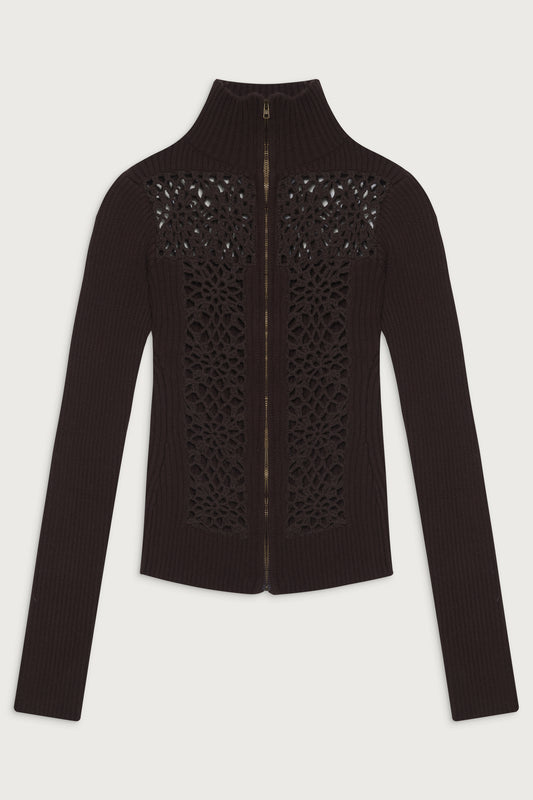 Product-Hover--Heaven Ribbed Cloud Knit Sweater Bourbon