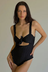 Lucia One Piece| Martini/Black