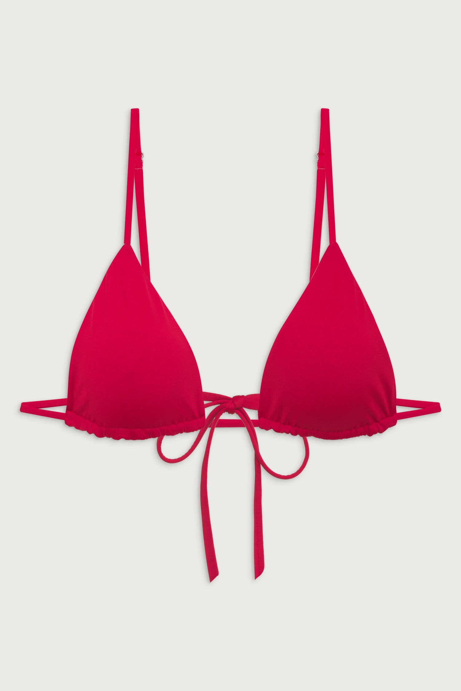 Lumia Triangle Bikini Top - True Red