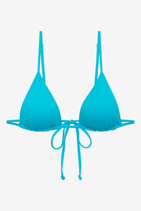 Lumia Triangle Bikini Top - Morning Blue