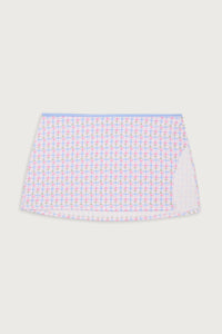 Marly Plaid Mini Skirt Rose Picnic