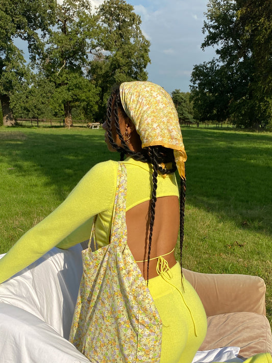 Amaka Hamelijnck Edit Citronella Mary Jane Cashmere Long Sleeve and Breakwater Cashmere Pants by Frankies Bikinis 