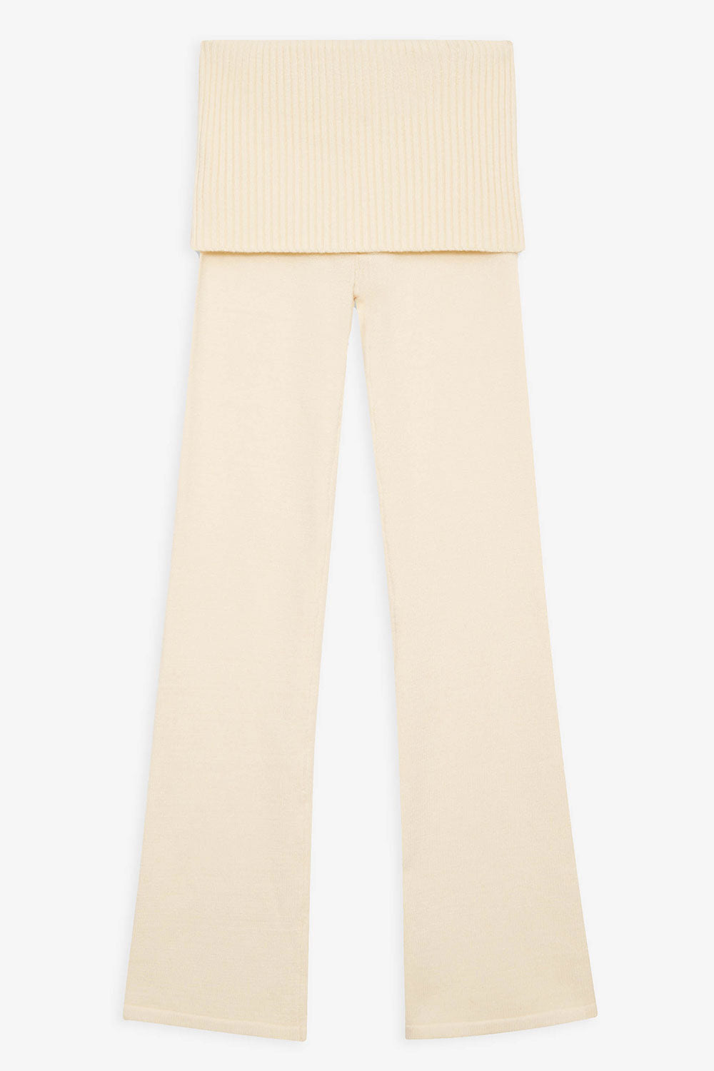 Mason Cloud Knit Flare Pant French Vanilla