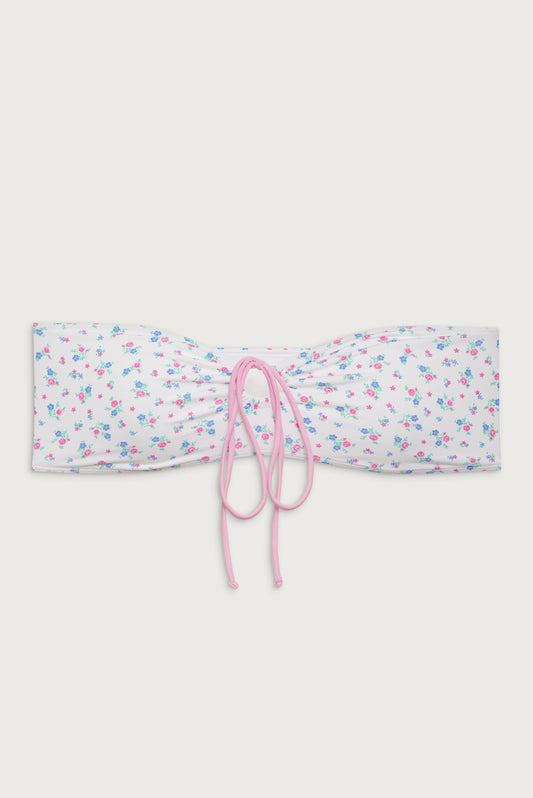 Meredith Bandeau Bikini Top Sweet Meadow by Frankies Bikinis 
