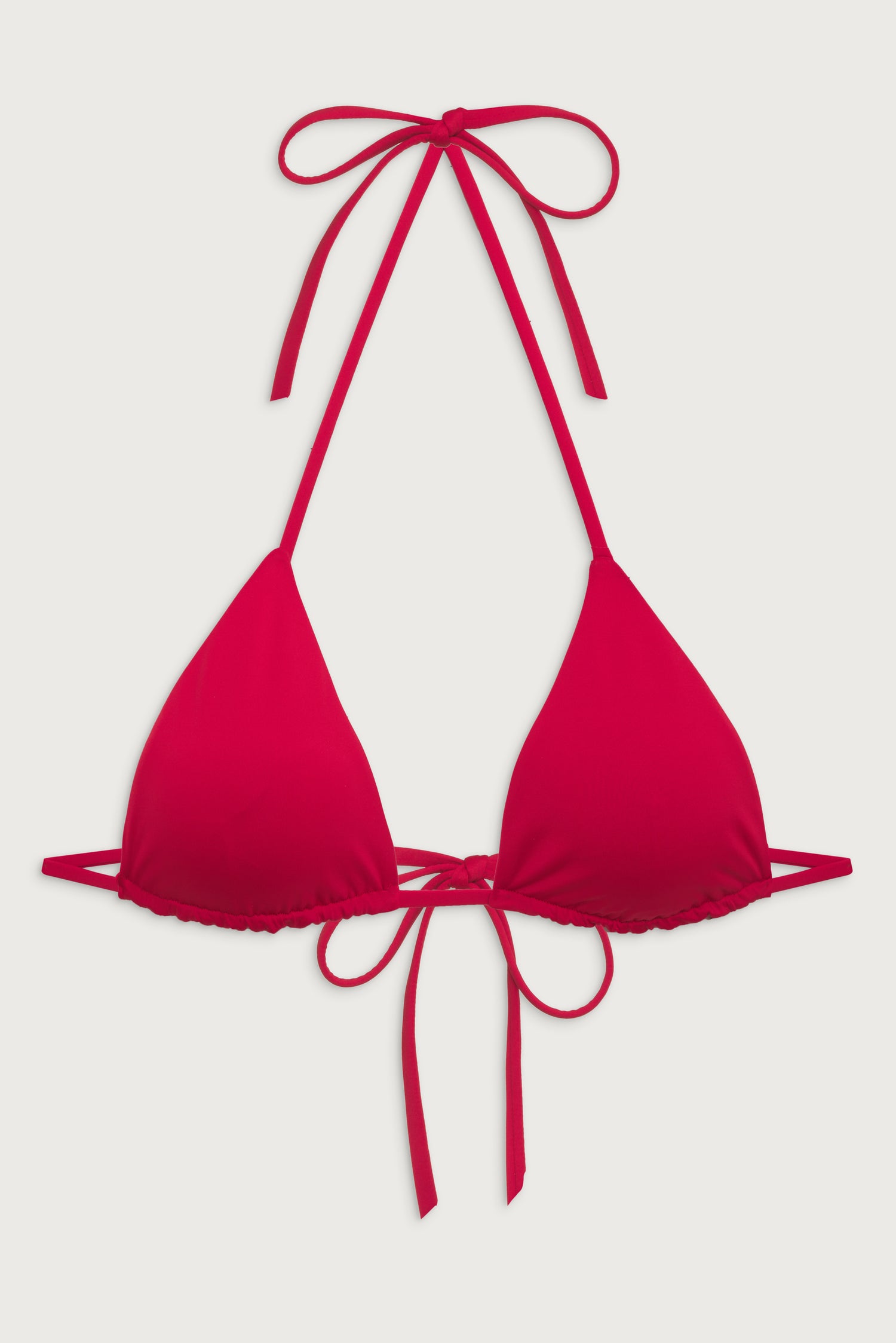Tia String Bikini Bottom - True Red