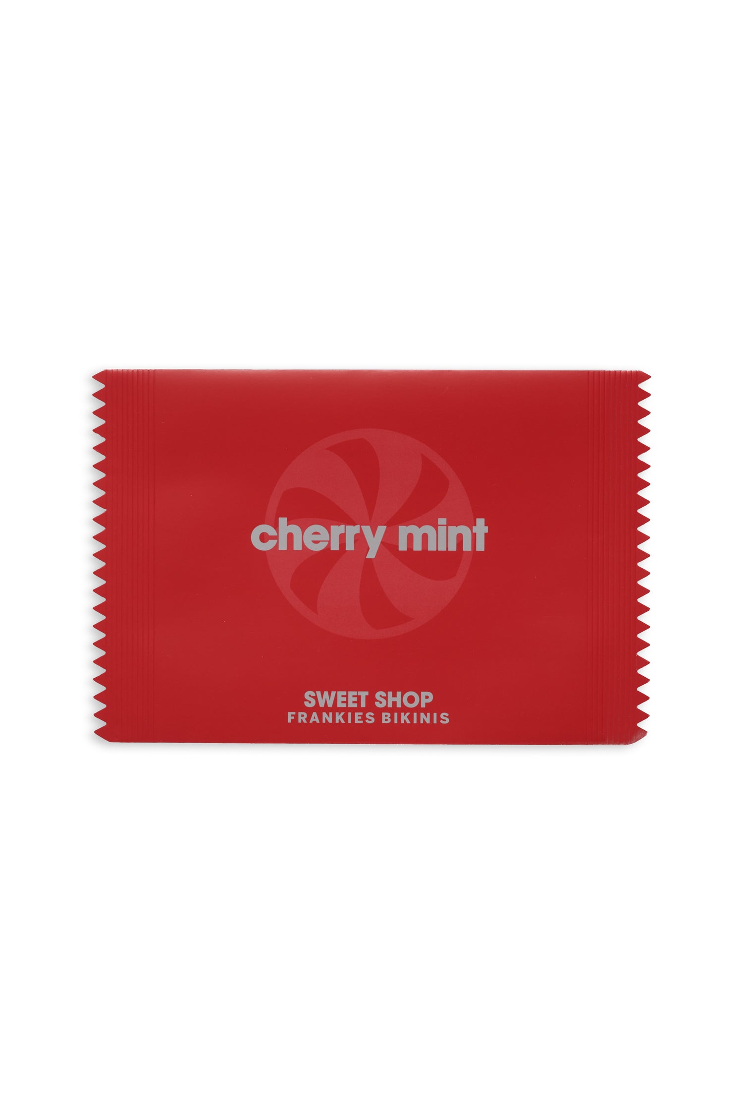 Nick Triangle Halter Bikini Top - Cherry Mint