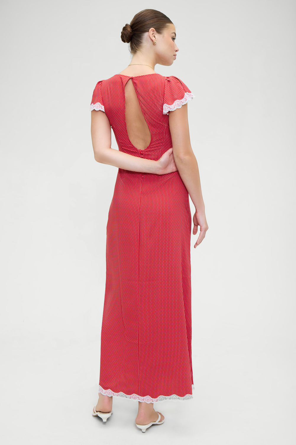 Rosalyn Polka Dot Maxi Dress Rosalyn Polka Dot Maxi Dress