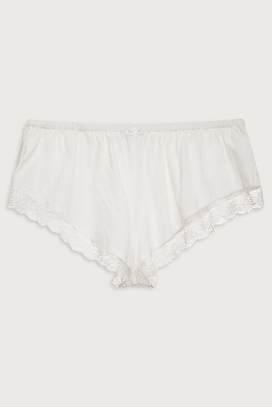 Sleepy Mini Short White by Frankies Bikinis 