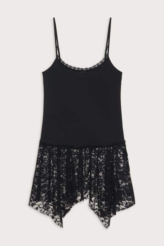 Product-Hover--Star Crossed Mini Dress - Black