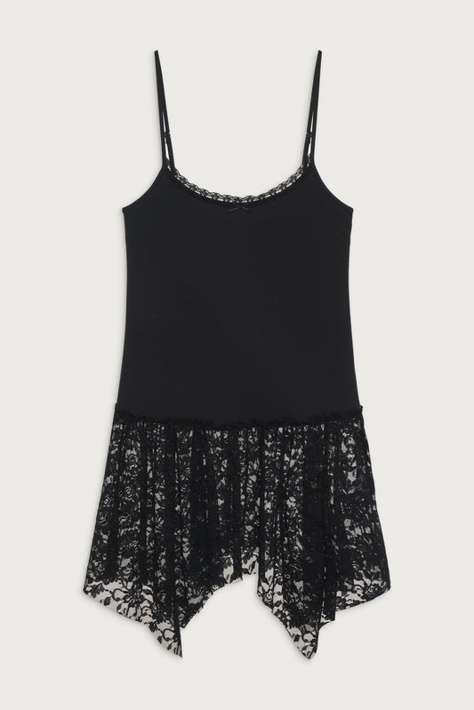 Star Crossed Mini Dress Black by Frankies Bikinis 