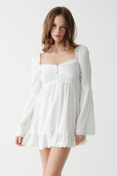 mini sunflower dress Sunflower Floral Embroidered Mini Dress