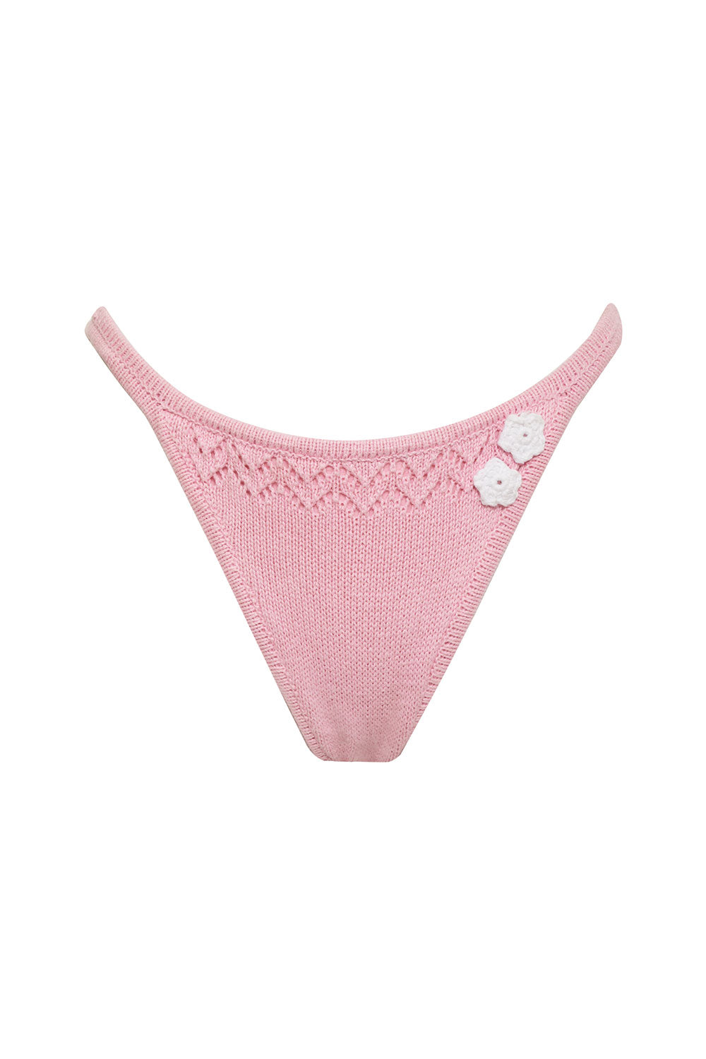 IT'S NOW COOL String Bikini Bottom Crinkle Pink INC040 - Free Shipping at  Largo Drive