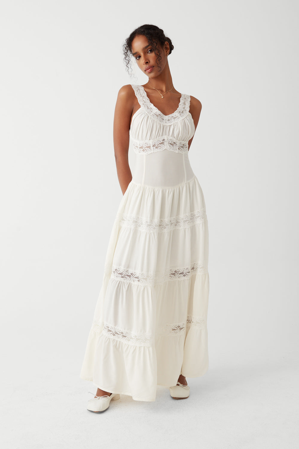 Dakota Maxi Dress - White