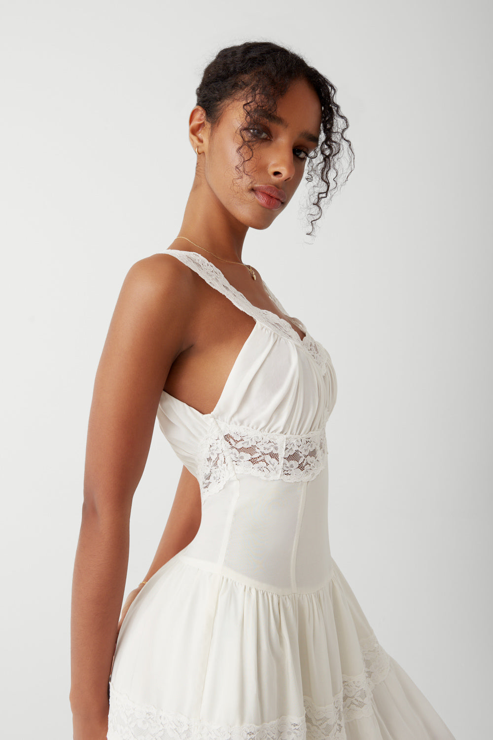 Dakota Maxi Dress - White Dakota Maxi Dress - White