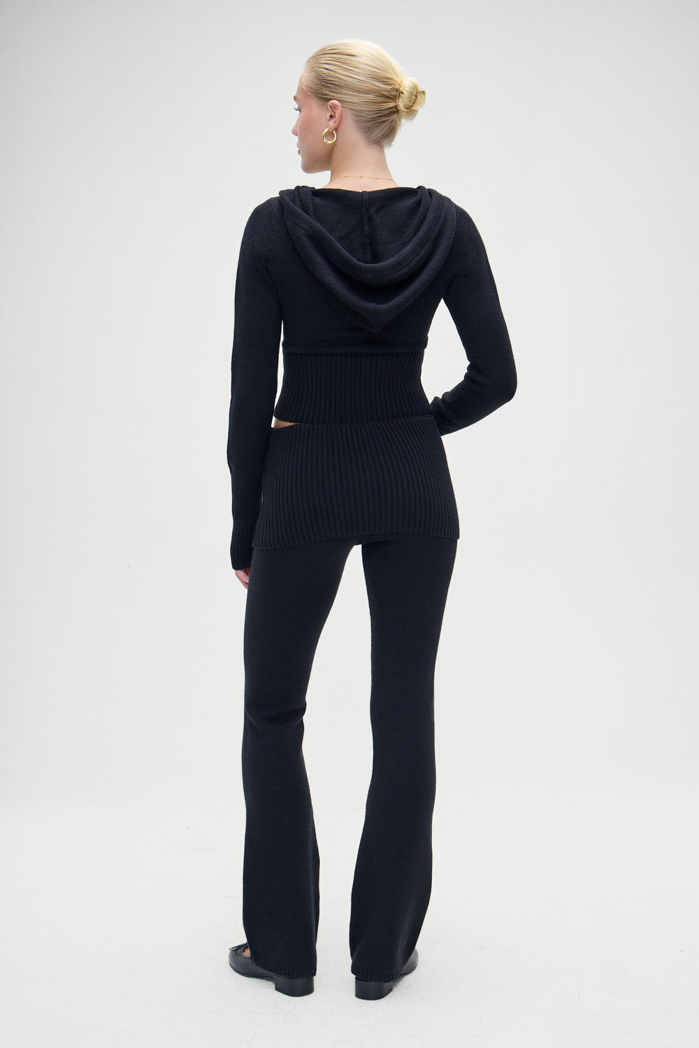 Aimee Knit Pants  Black