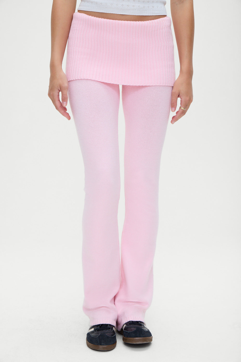 Aimee Knit Pants  Cozy Pink