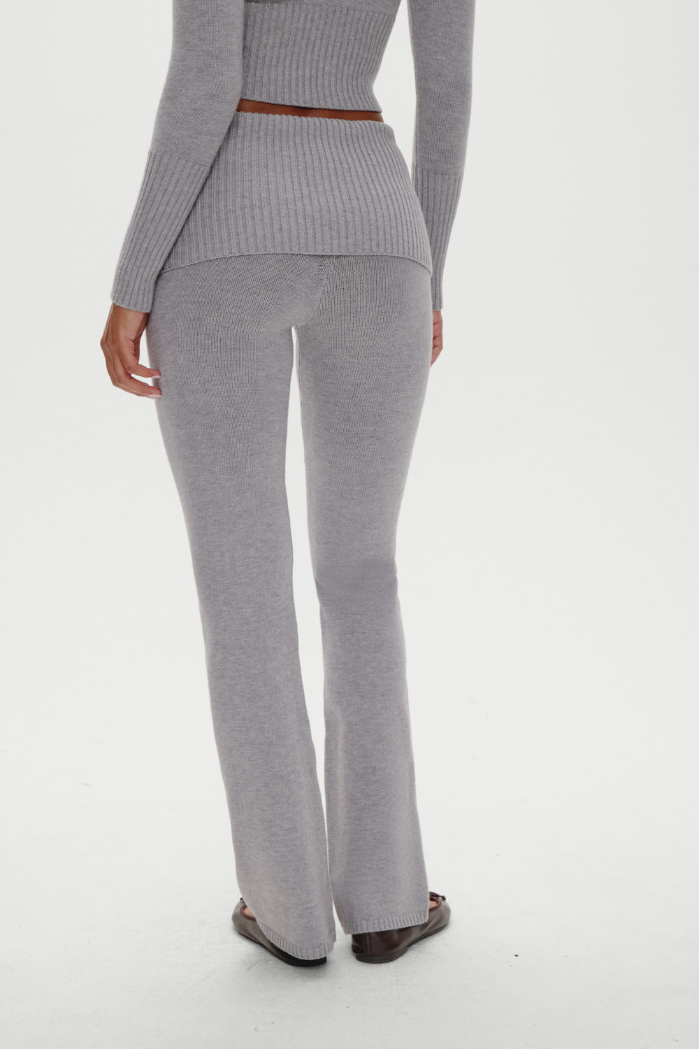 Aimee Knit Pants  Rain Cloud