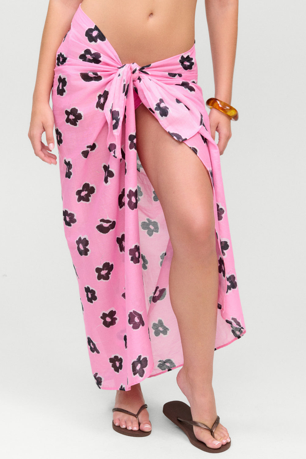 Alessia Cotton Sarong  Pink Fantasy