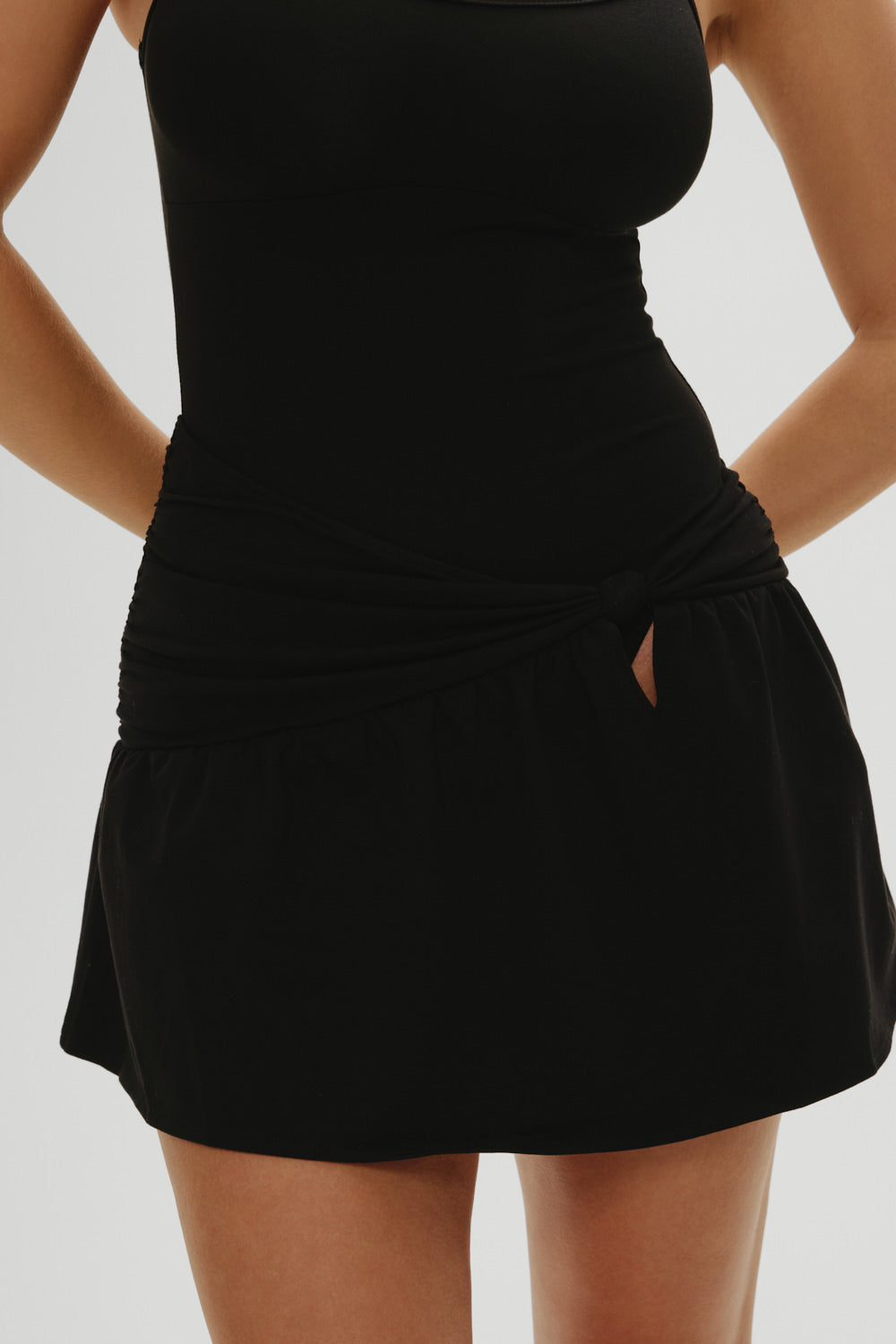 Frankies Bikinis - Alia Mini Dress - Black Frankies Bikinis - Alia Mini Dress - Black