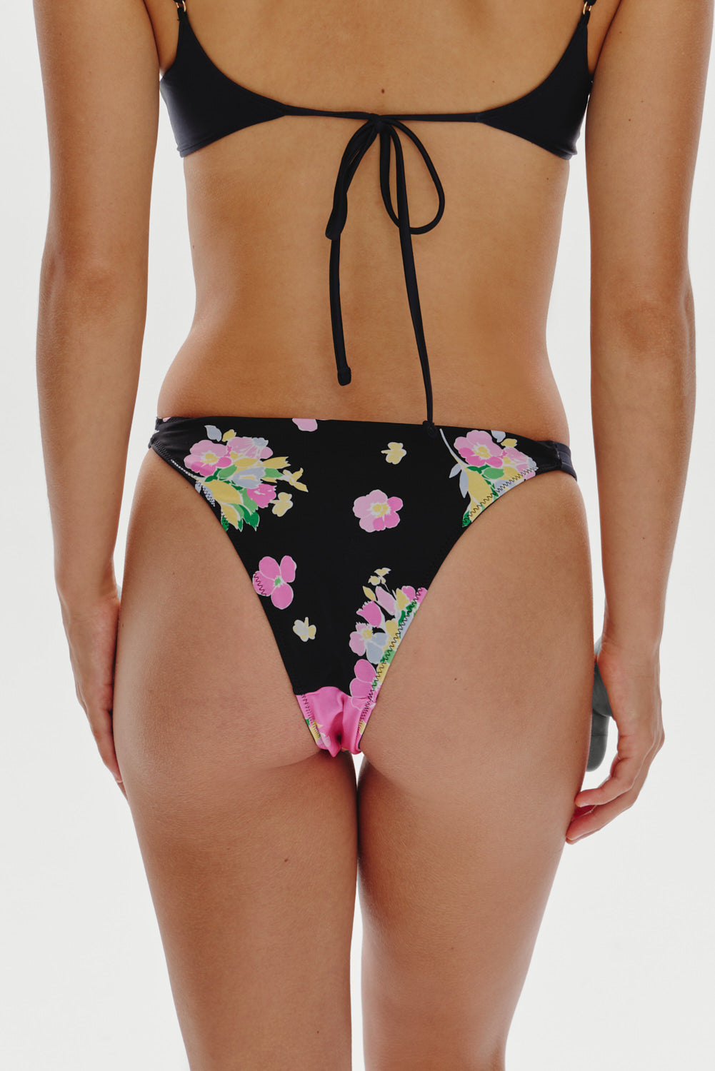 Amore Cheeky Bikini Bottom  Midnight Blossom