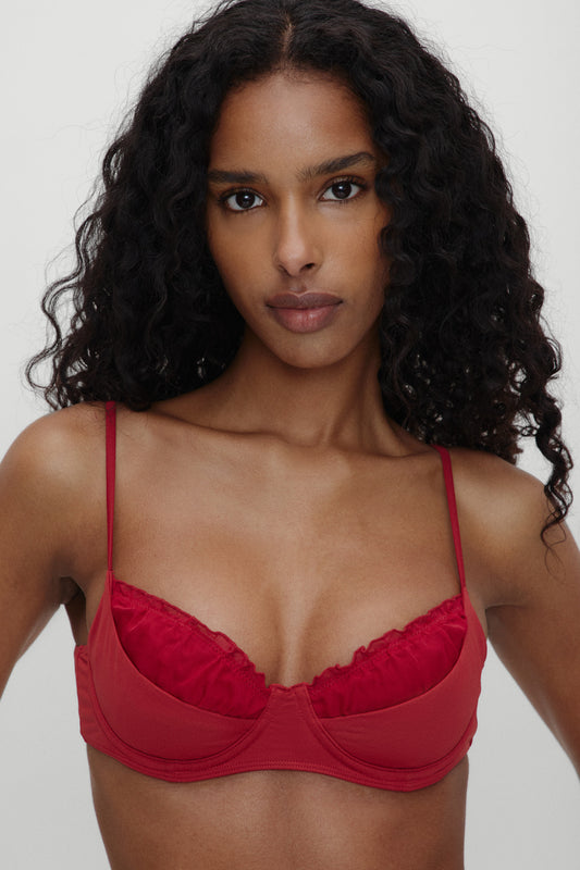 Product--BELLA HADID Austin Underwire Bikini Top Valentine