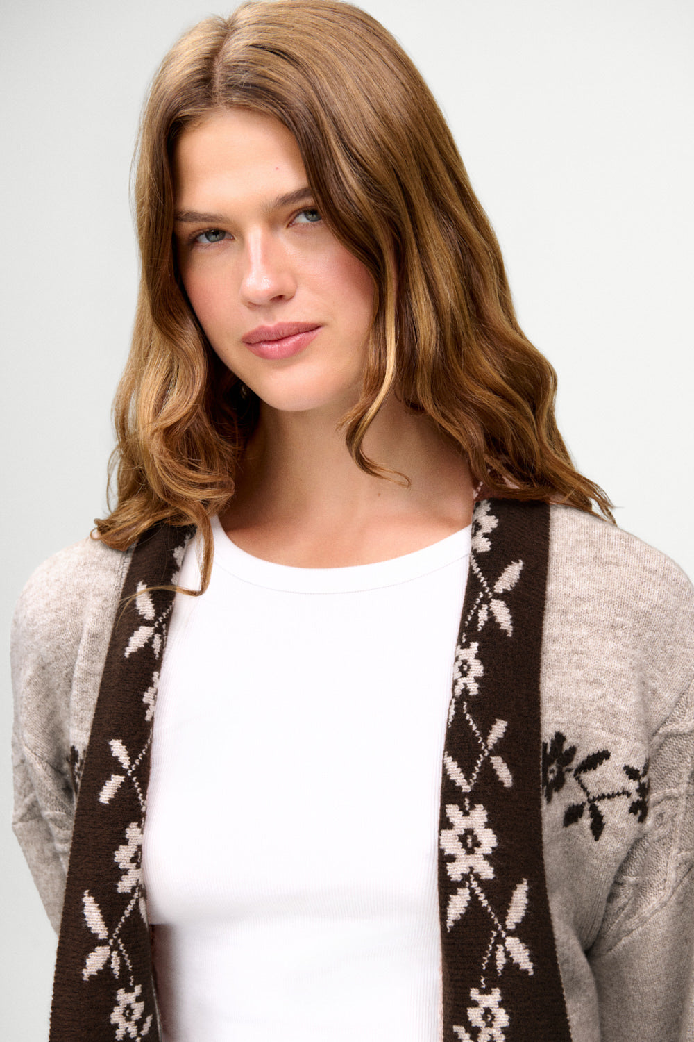 Autumn Oversized Belted Cardigan  Timber