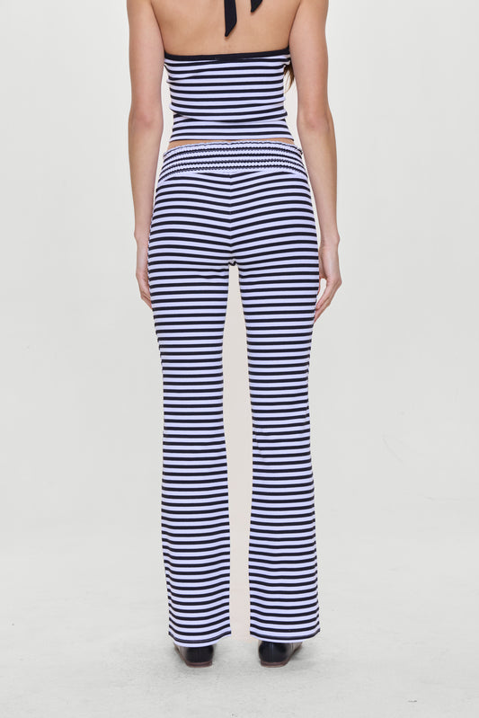 Product-Hover--Bambi Striped Flare Pants Silhouette Stripe