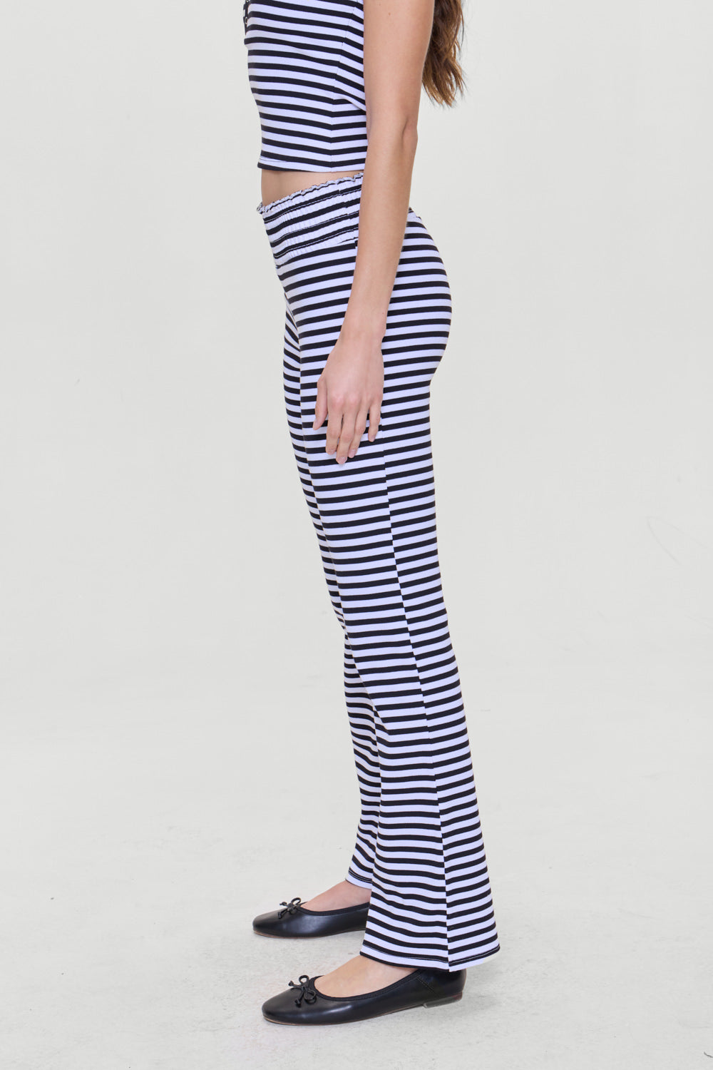 Bambi Striped Flare Pants  Silhouette Stripe