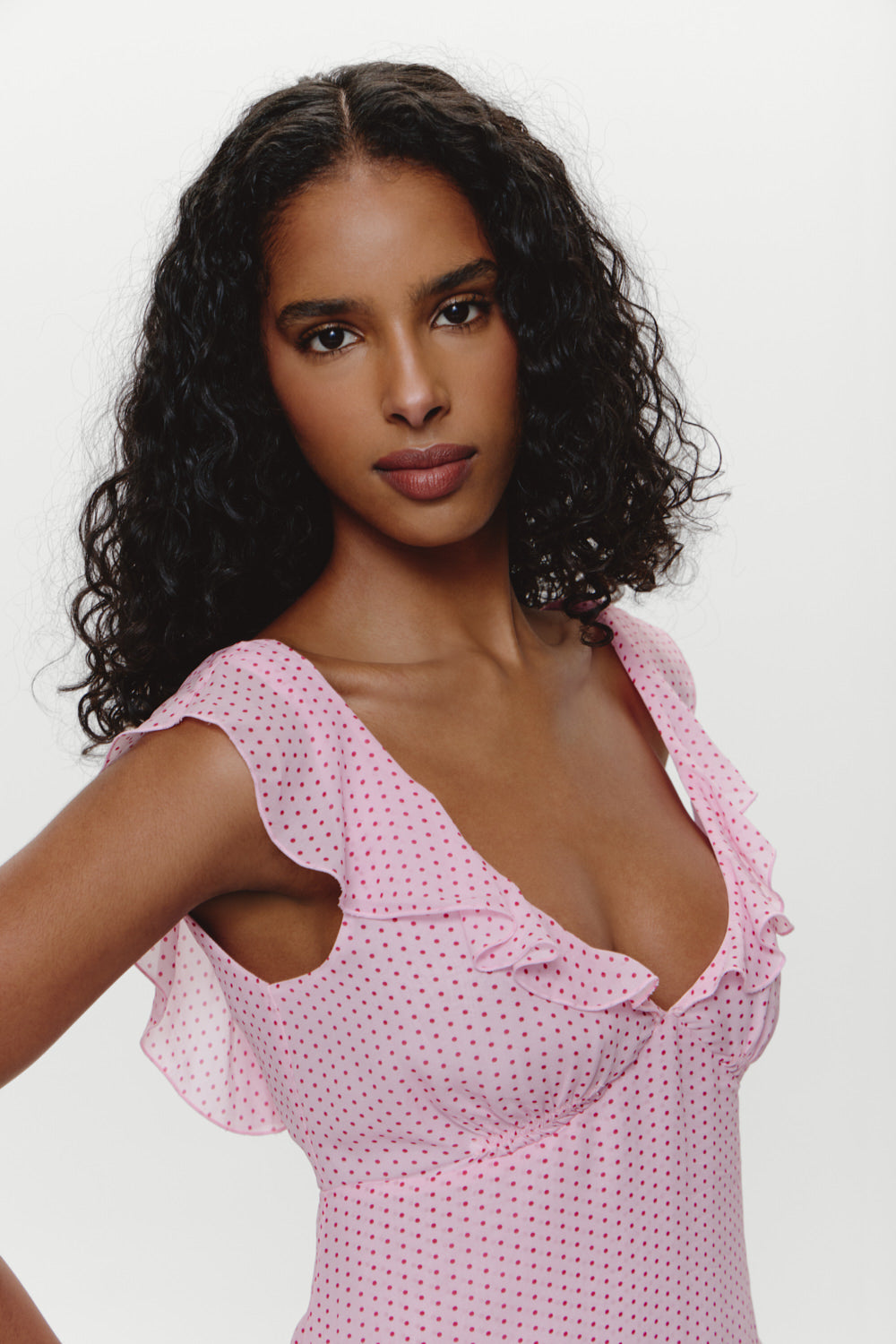 Be Mine Chiffon Mini Dress  Love Drop