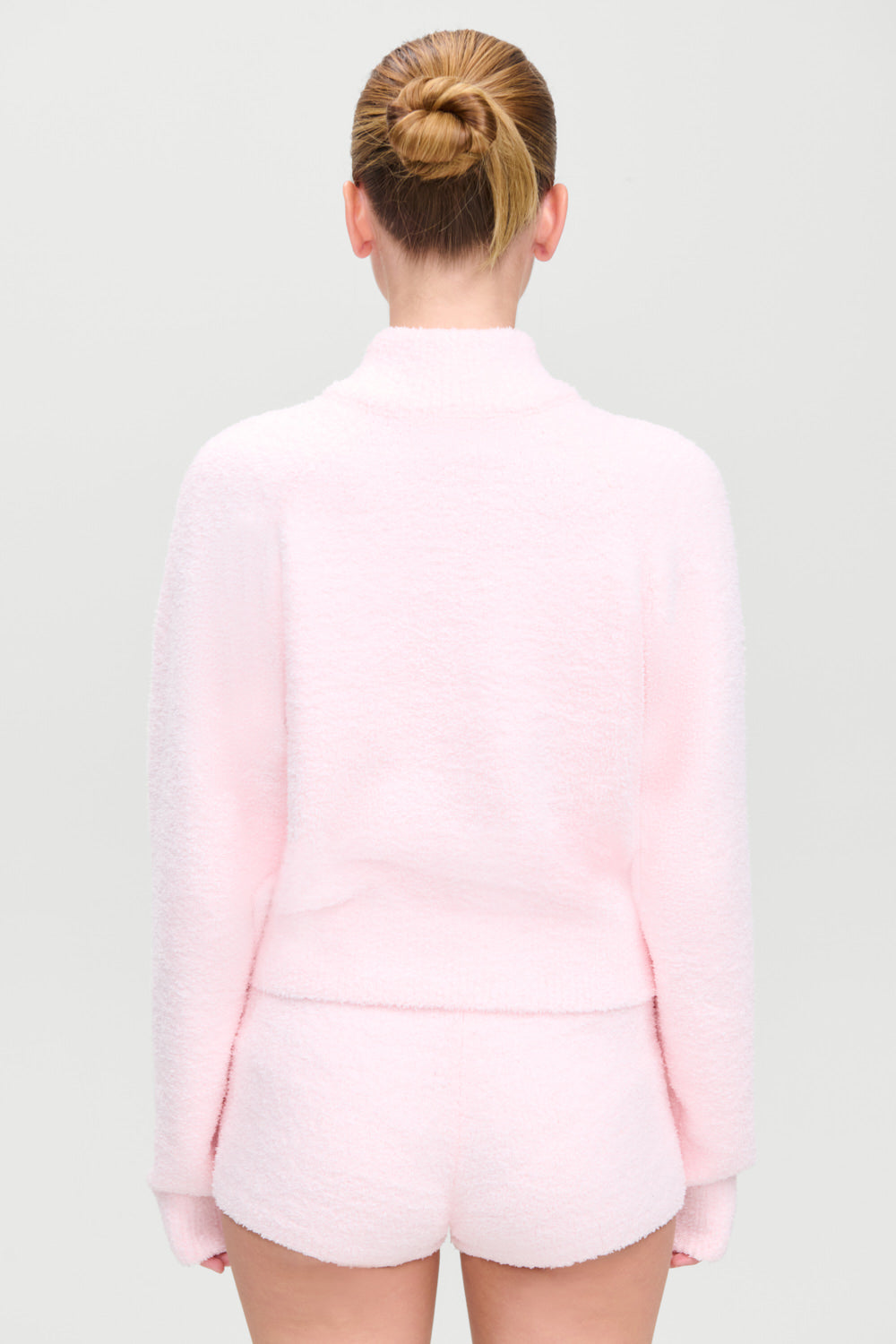 x Barefoot Dreams Bea Knit Sweater  Cotton Candy