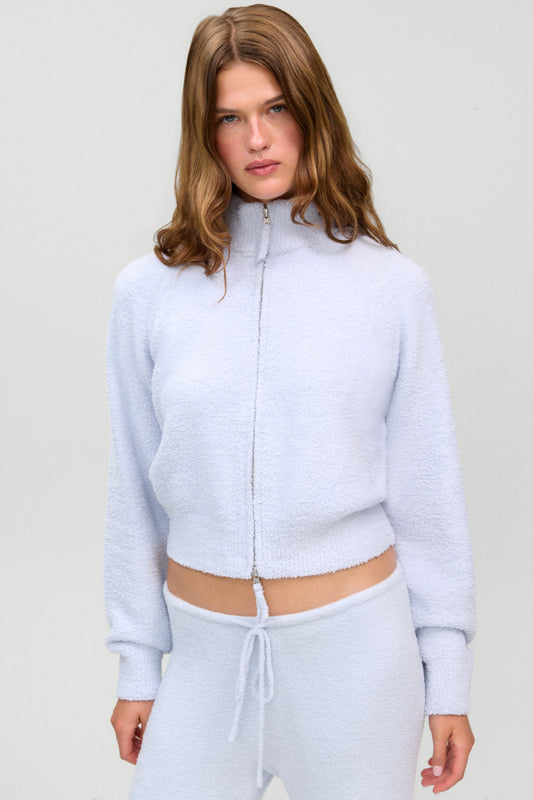 Product--x Barefoot Dreams Bea Knit Sweater - Ocean Mist