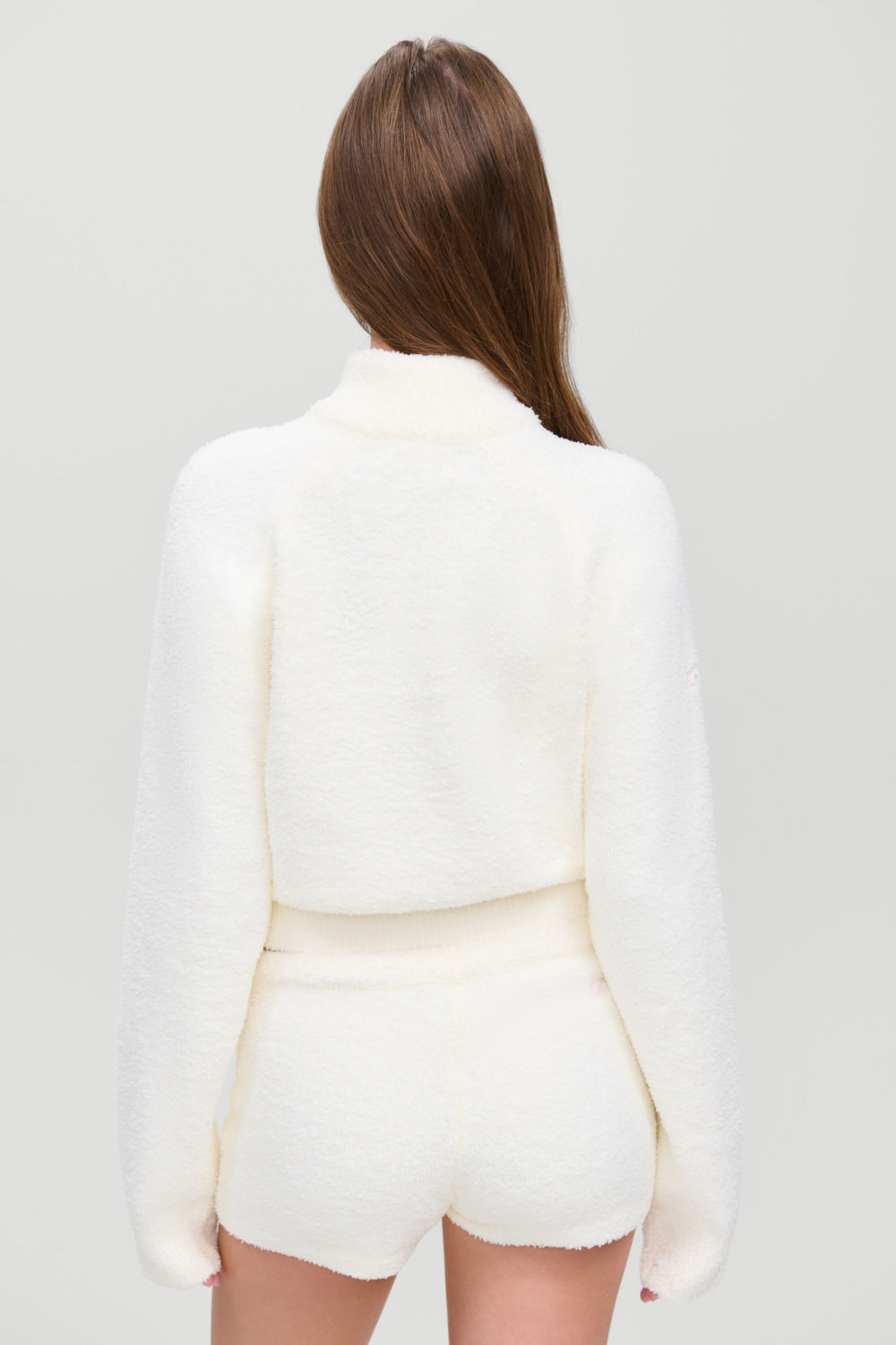 x Barefoot Dreams Bea Knit Sweater  Pearl