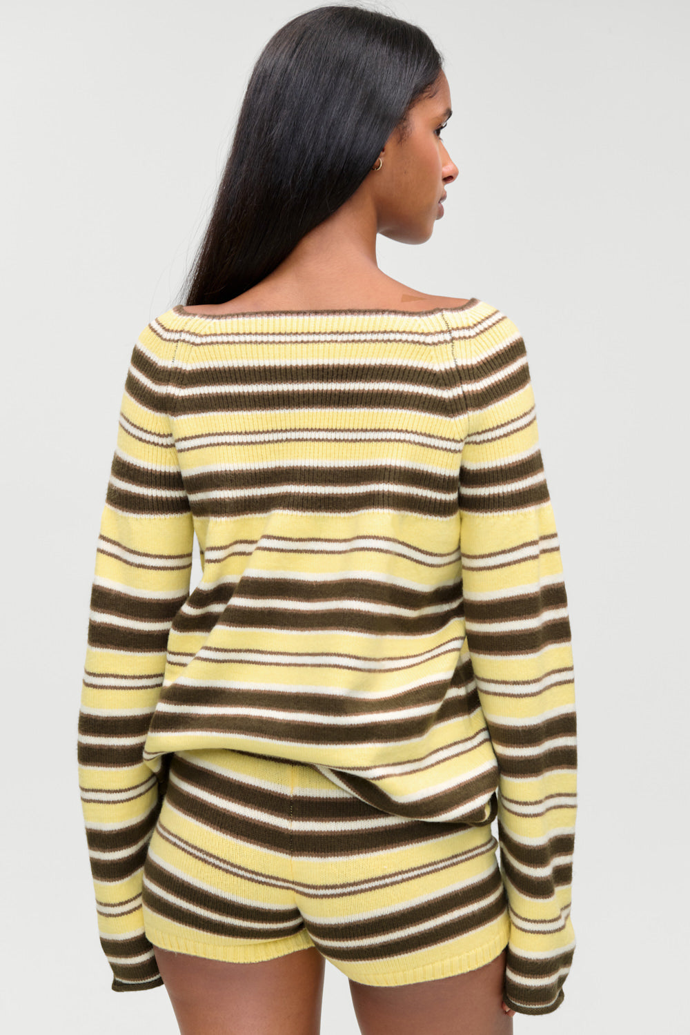 Beau Oversized Brushed Knit Sweater  Toasted Oat