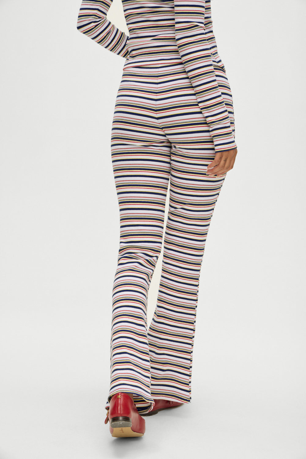 Blair Striped Cotton Pants  Love Stripe